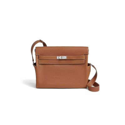 HERMES KELLY MESSENGER GM BAG H084703CK34 (33*27*14cm)